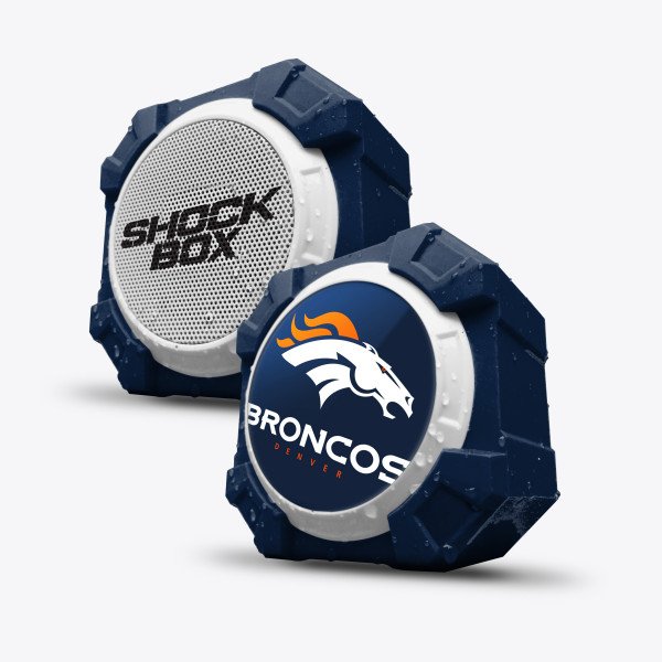 Wholesale MIZCO Bluetooth Speaker (Denver Broncos, Blue)